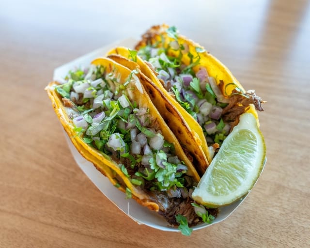 BIRRIA TACOS.
